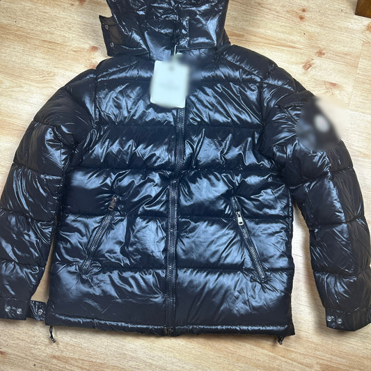 M Black Maya puffer coat